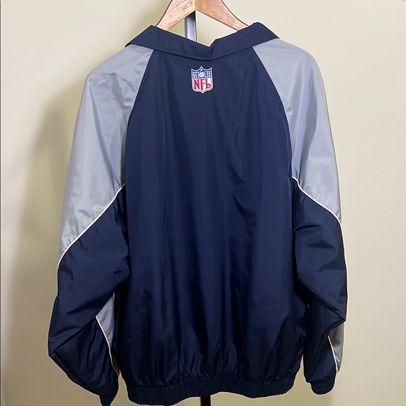 Puma Men's Navy and Gray Cowboys Jacket, men’s XL - Picture 3 of 5